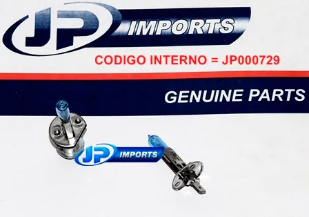 LAMPADA FAROL ULTRA WHITE ( SUPER BRANCA ) SSANGYONG KYRON REXTON 83170-08100 96601-H1550 JP000729 JOGO COM 02 PEÇAS
