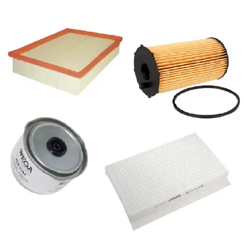 KIT FILTRO LAND ROVER DISCOVERY IV 2.7 V6 TURBO DIESEL DE 2010 A 2012 JP000819 JP000820 JP000822 JP001365