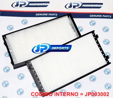 FILTRO CABINE BMW X5 APOS 2006 64316945585 JP003002