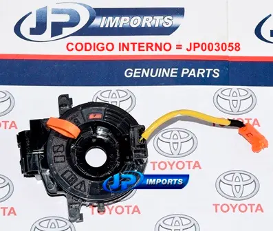 CINTO AIRBAG TOYOTA HILUX 05 A 15 843060K020 JP003058 SEM CONTROLE SOM VOLANTE