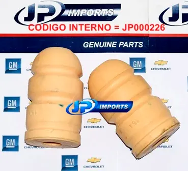 BATENTE AMORTECEDOR TRASEIRO JOGO COM 02 PECAS GM BLAZER 1996 A 1999 JP000226