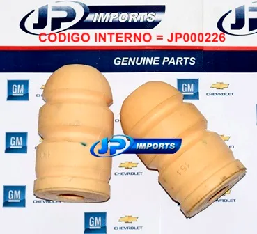 BATENTE AMORTECEDOR TRASEIRO JOGO COM 02 PECAS GM BLAZER 1996 A 1999 JP000226
