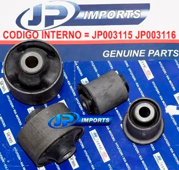 BUCHA BANDEJA JOGO HYUNDAI SANTA FE 2009 A 2012 JP003115 JP003116
