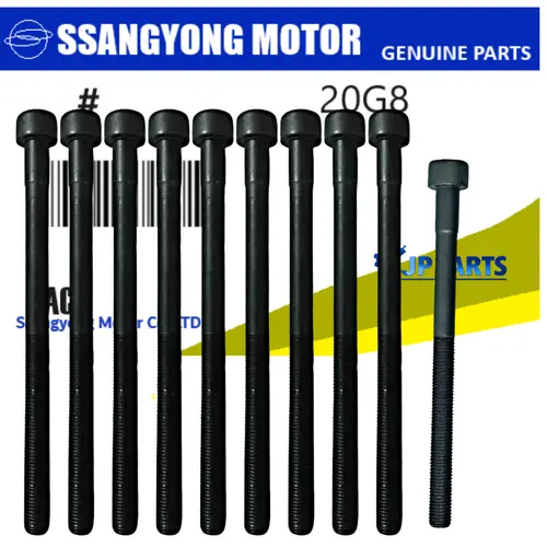PARAFUSO CABECOTE ( JOGO COM 10 PÇS ) SSANGYONG ACTYON KYRON 2.0 DIESEL