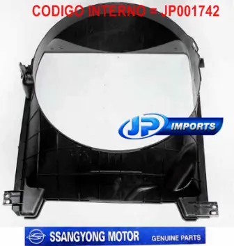 DEFLETOR RADIADOR SSANGYONG ACTYON SUV 2.0 ACTYON SPORT 2.0 KYRON 2.0 2165109020 JP001742