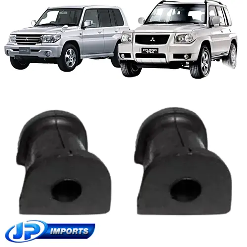 BUCHA BARRA ESTABILIZADORA TRASEIRA JOGO COM 02 PECAS MITSUBISHI PAJERO TR4 PAJERO IO JP003172