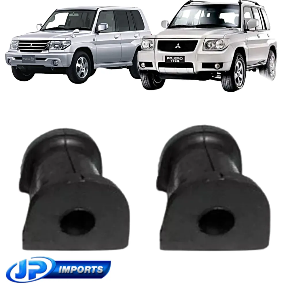 BUCHA BARRA ESTABILIZADORA TRASEIRA JOGO COM 02 PECAS MITSUBISHI PAJERO TR4 PAJERO IO JP003172