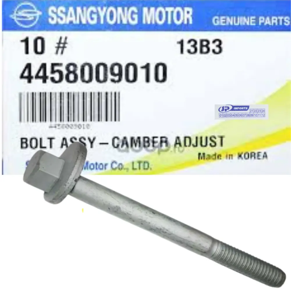 PARAFUSO CAMBAGEM BANDEJA DIANTEIRA REGULAGEM 130M (GRANDE) SSANGYONG ACTYON KYRON REXTON 4458009010 44580-09010 JP003175