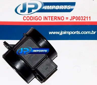 SENSOR FLUXO AR ( MAF ) TUCSON ELANTRA SPORTAGE 2.0 16V 5WK96431 28164-23700 28164-23720 JP003211