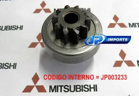 BENDIX MOTOR PARTIDA IMPULSOR MITSIBISHI L200 SPORT APOS 2003 MD312858 JP003233