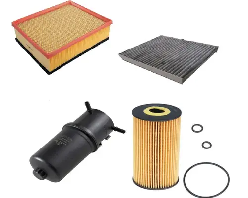 KIT FILTRO VOLKSWAGEN AMAROK 2.0 16V TDI TURBO DIESEL APOS 2010 JP000730 JP000828 JP003238 JP003239