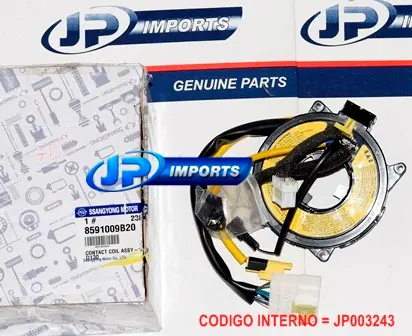 CINTA AIRBAG SSANGYONG REXTON COM PILOTO AUTOMATICO 8591009B20 85910-09B20 JP003243