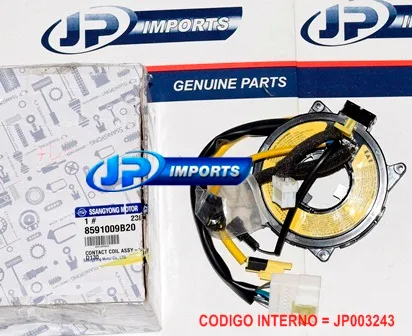 CINTA AIRBAG SSANGYONG REXTON COM PILOTO AUTOMATICO 8591009B20 85910-09B20 JP003243
