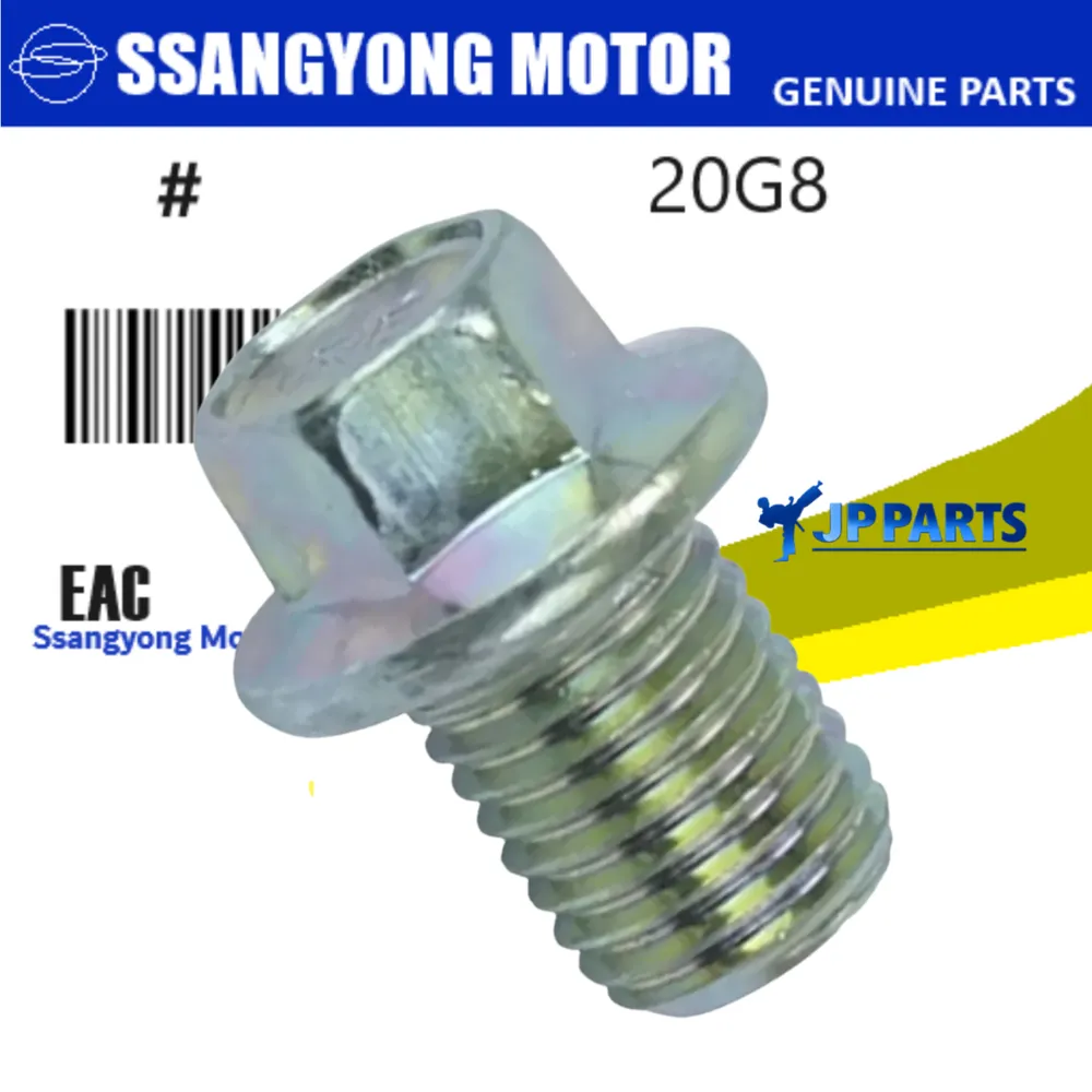 PARAFUSO BUJAO CARTER ROSCA M12 SSANGYONG ACTYON SUV ACTYON SPORT ACTYON NEW SPORT KYRON REXTON KORANDO