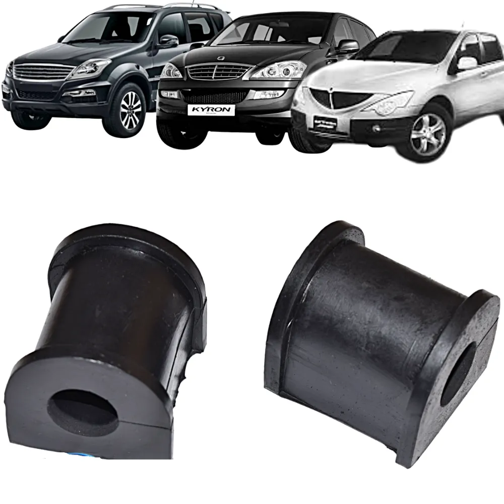 BUCHA BARRA ESTABILIZADORA TRASEIRA ( JOGO ) SSANGYONG ACTYON SUV ACTYON SPORT KYRON REXTON 4571206000 45712-06000 JP003274 FURO 20mm