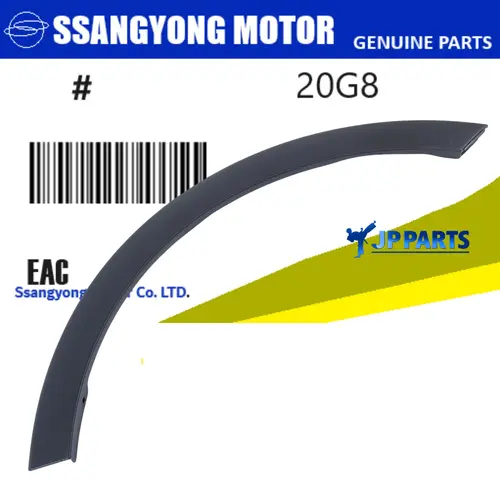 Moudura Contorno para-Lama Dianteira Direito (LD) SsangYong Korando 2.0 Diesel