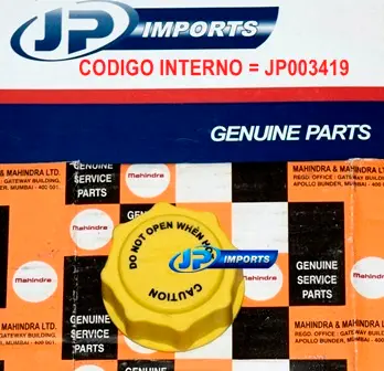 TAMPA RADIADOR MAHINDRA GOA SUV 2.2 PICK-UP 2.2 APOS 2012 JP003419 ORIGINAL