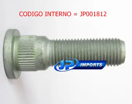 PARAFUSO RODA DIANTEIRA SSANGYONG ACTYON KYRON REXTON 4143009002 JP001812 TRAVA 18CM