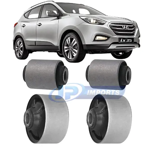 KIT BUCHA BANDEJA DIANTEIRA ( COM 04 PECAS ) HYUNDAI IX35 APOS 2010 KIA SPORTAGE APOS 2005 JP003580 JP003612