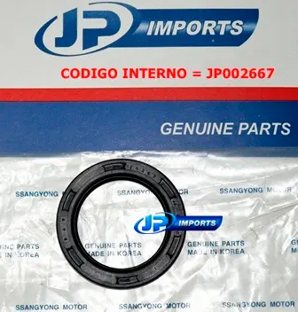 RETENTOR DIANTEIRO MOTOR SSANGYONG ACTYON SUV 2.3 GASOLINA 6619973646 66199-73646 JP002667 SABO