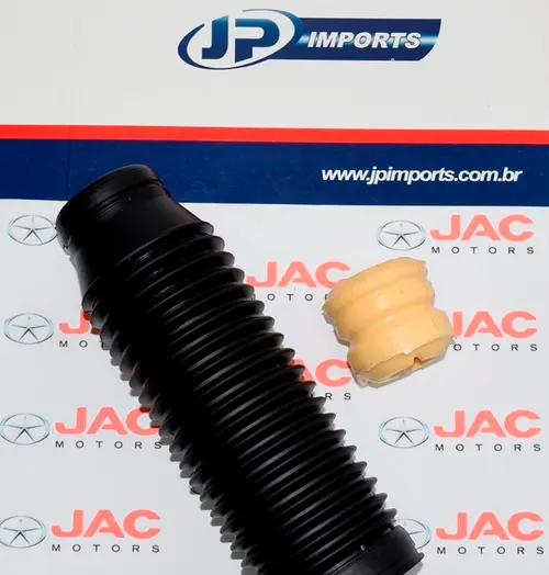 BATENTE AMORTECEDOR DIANTEIRO JOGO COM 02 PECAS JAC J3 APOS 2011 JP003757