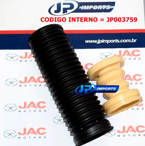 BATENTE AMORTECEDOR TRASEIRO ( JOGO ) JAC J3 APOS 2011 JP003759