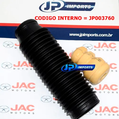 BATENTE AMORTECEDOR DIANTEIRO ( JOGO ) JAC J5 J6 APOS 2011 JP003760