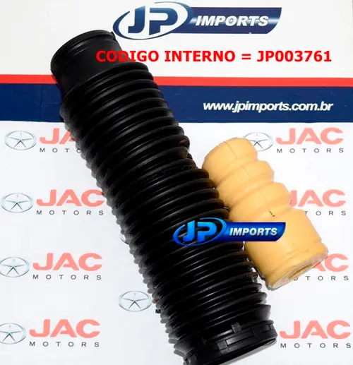 BATENTE AMORTECEDOR TRASEIRO ( JOGO ) JAC J5 J6 APOS 2011 JP003761