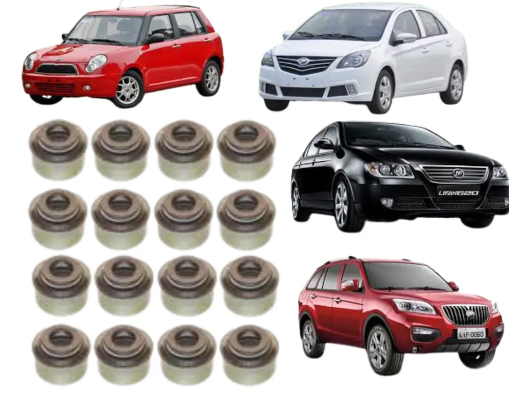 VEDANTE VALVULA ( RETENTOR ) JOGO COM 16 PEÇAS LIFAN 320 530 620 X60 130439 JP002738