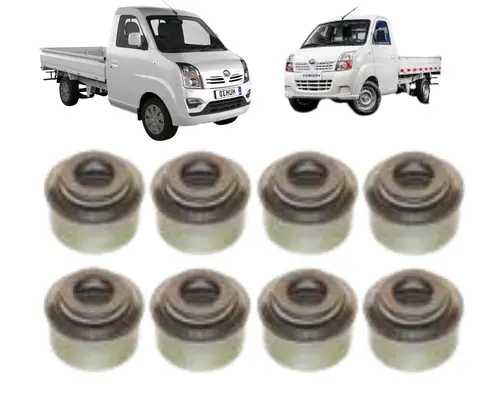 VEDANTE VALVULA ( RETENTOR ) JOGO COM 08 PEÇAS LIFAN FOISON 1.3 8V 130439 JP002738