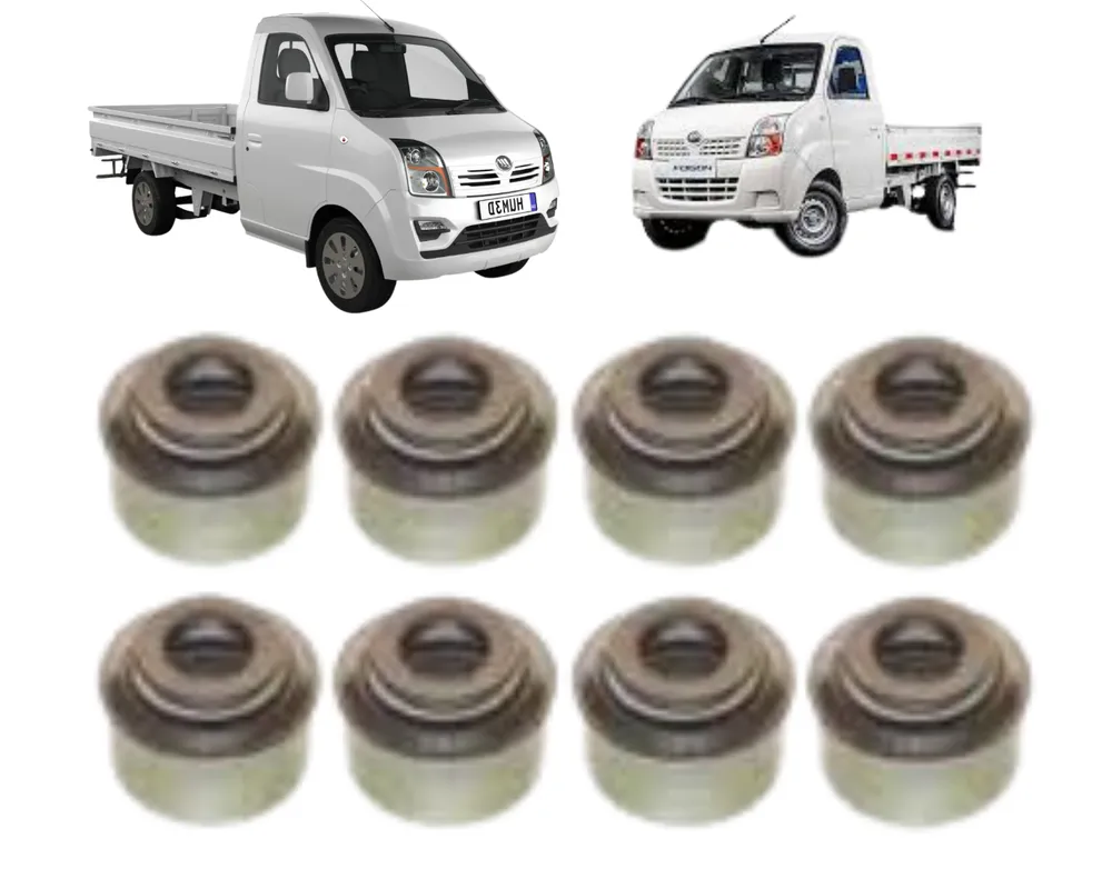 VEDANTE VALVULA ( RETENTOR ) JOGO COM 08 PEÇAS LIFAN FOISON 1.3 8V 130439 JP002738