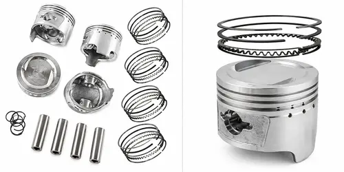 Kit Pistão + Anéis STD Motor F10A Changan Chana Cargo Family Mini Start Utility 1.0 8V
