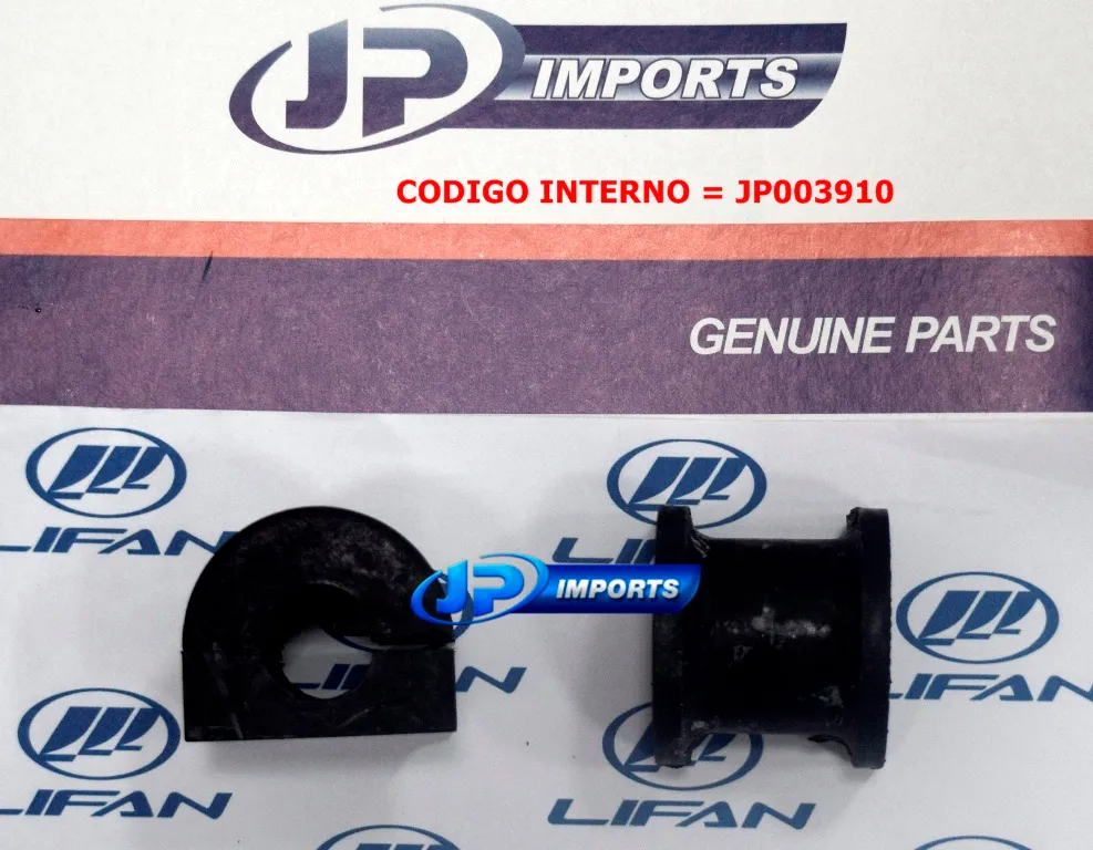 BUCHA BARRA ESTABILIZADORA DIANTEIRA JOGO LIFAN X60 S2906341 JP003910