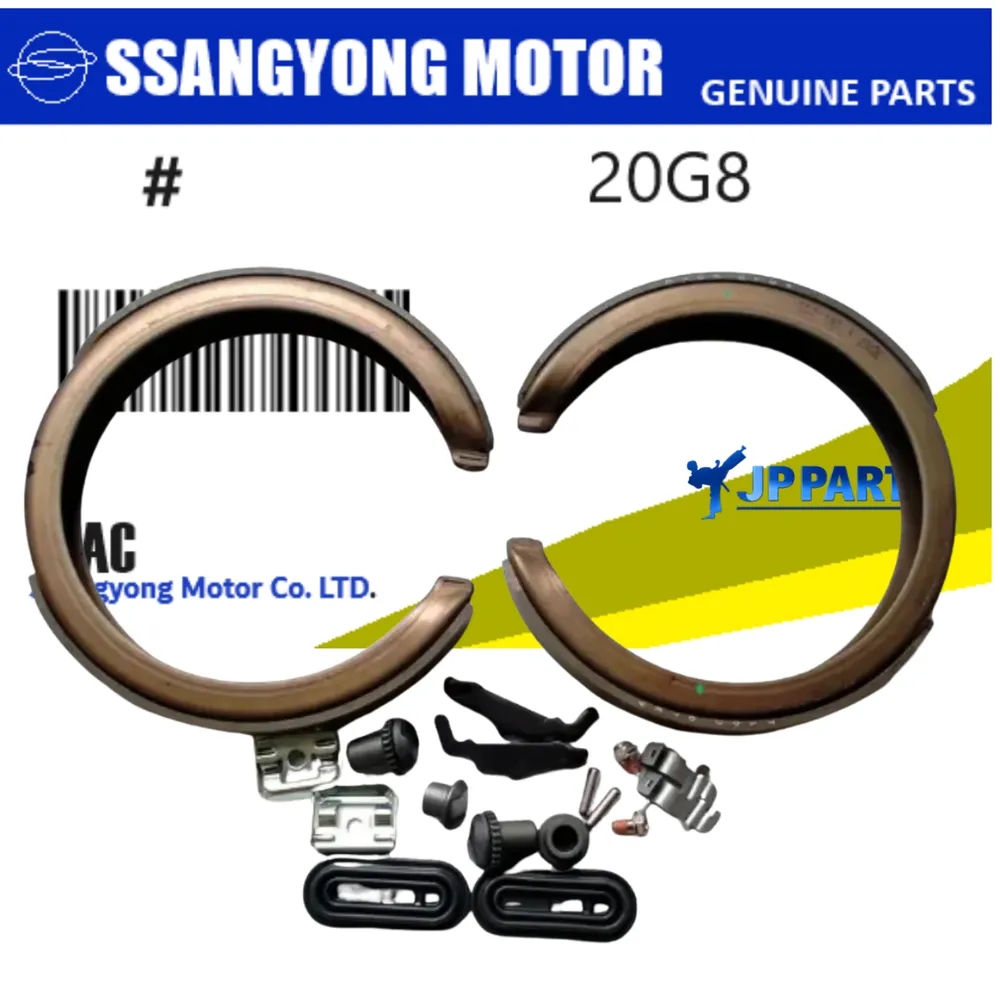 SAPATA FREIO MAO COM REPAROS ( JOGO ) SSANGYONG ACTYON SUV ACTYON SPORT ACTYON NEW SPORT KYRON REXTON