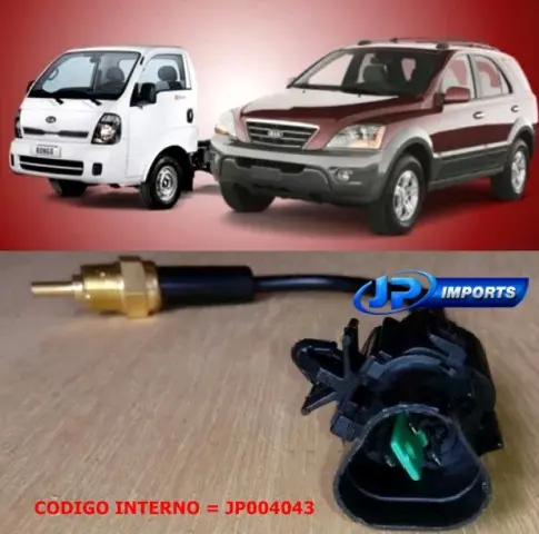 SENSOR TEMPERATURA KIA SORENTO 2.5 HYUNDAI HR COM CHICOTE 392304A000 3923026600 JP004043