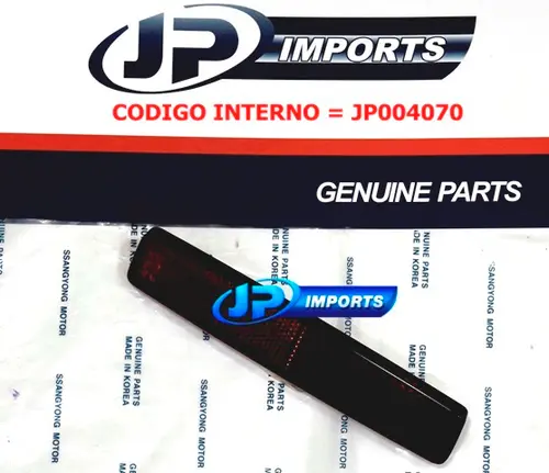 REFLETOR LD PARACHOQUE TRASEIRO SSANGYONG KYRON REXTON ATE 2007 8390208100 83902-08100 JP004070