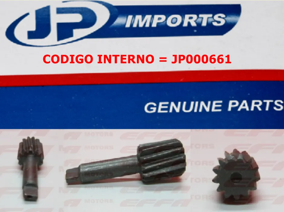 PINHAO VELOCIMETRO 13 DENTES CAMBIO BS09 BS10 EFFA TOWNER CHANA 302513 BS09-3-1701008-B2 JP000661