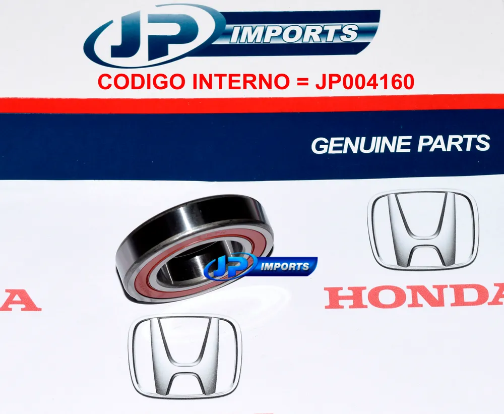 ROLAMENTO TRANSMISSAO FINAL DIANTEIRO QUADRICICLO HONDA FOURTRAX TRX 420 DE 2008 A 2013 91062-HA7-672 JP004160