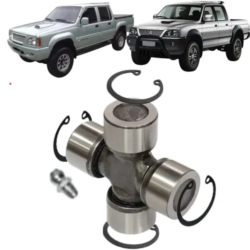 CRUZETA CARDAN DIANTEIRA PEQUENA MITSUBISHI L200 GL GLS SPORT OUTDOOR MR196837 MR-196.837 JP000322