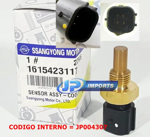 SENSOR TEMPERATURA SSANGYONG ACTYON KYRON KORANDO 2.9 MUSSO 2.9 MUSSO SPORT 2.9 REXTON 2.9 ATE 2007 1615423117 16154-23117 JP004307