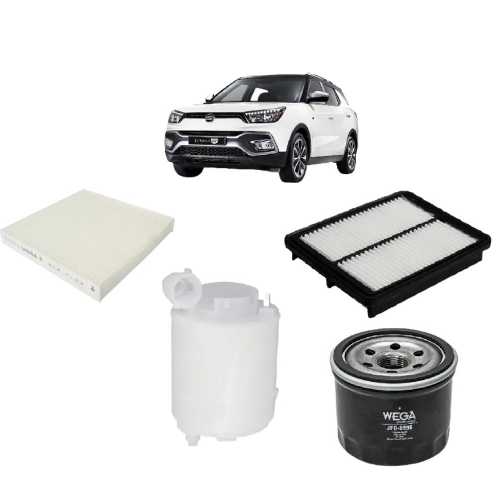 KIT FILTRO SSANGYONG TIVOLI 1.6 16V XLV 1.6 16V APOS 2018 JP003925 JP003928 JP003943 JP003948