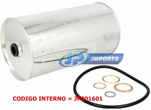 FILTRO OLEO COMPRESSOR AMONIA SABROE SMC180 PARAFUSO 1517+055 JP001601 ( PRODUTO SIMILAR )