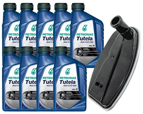 KIT 09 LITROS OLEO CAMBIO + 01 FILTRO CAMBIO SSANGYONG KYRON REXTON 5 MARCHA JP000994 JP001965