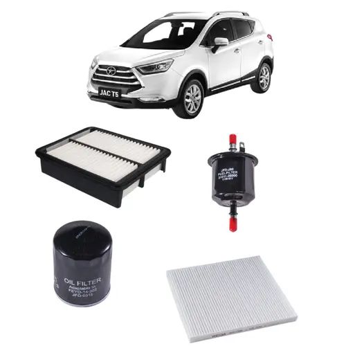 KIT FILTRO JAC T5 JET 1.5 FLEX APOS 2016 JP000963 JP002281 JP003515 JP004290