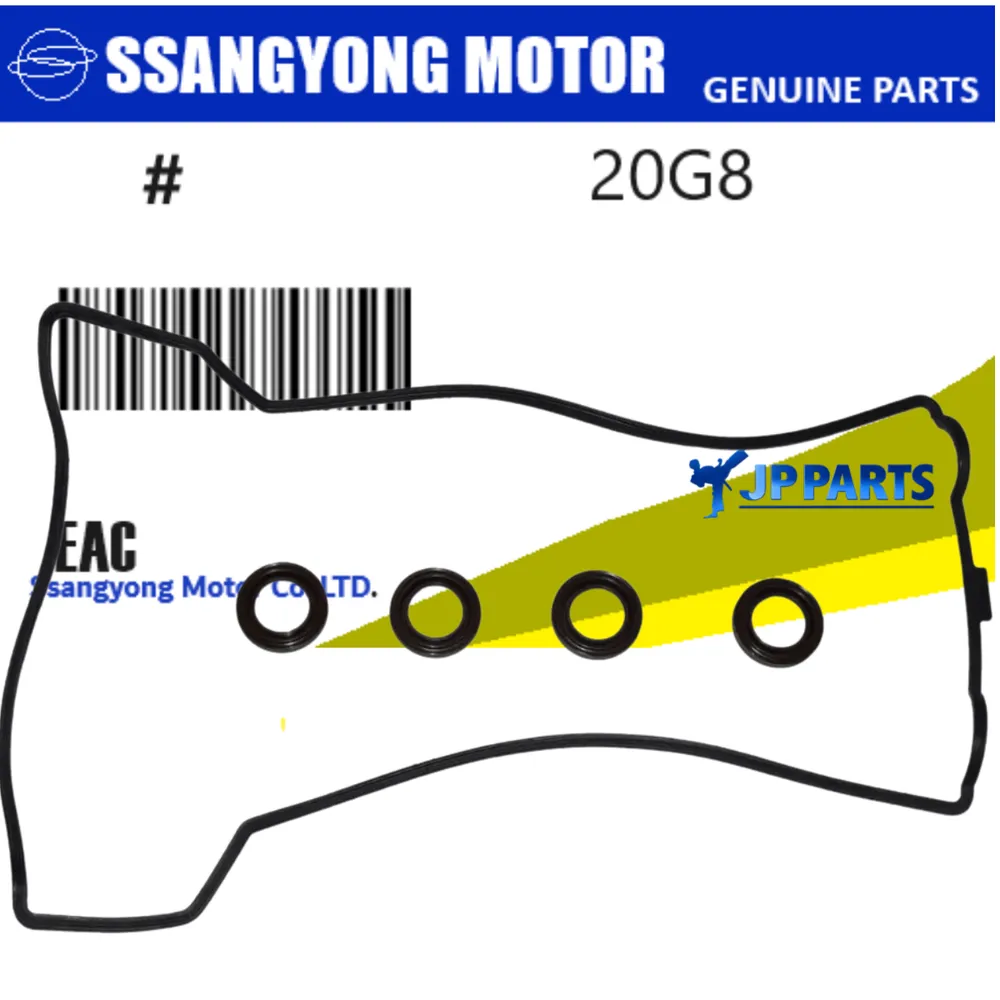 JUNTA + RETENTOR TAMPA VALVULA SSANGYONG ACTYON SUV 2.3 GASOLINA