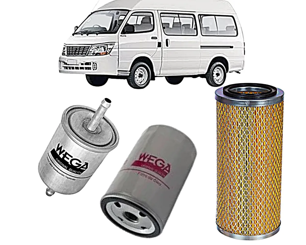 KIT FILTRO CN AUTO TOPIC JINBEI 2.0 16V TOPIC JINBEI 2.2 8V APOS 2010 JP000849 JP000907 JP001040