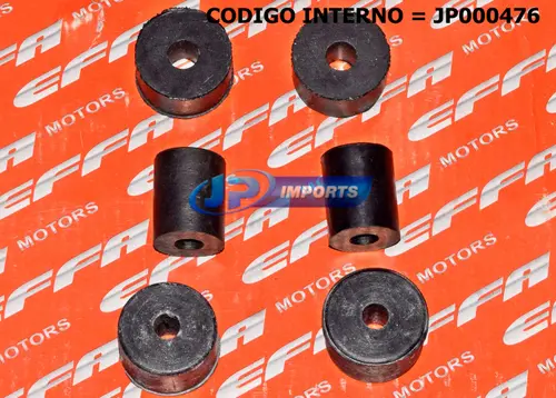 BUCHA DA BIELETA DIANTEIRA JOGO COM 6 EFFA HAFEI TOWNER JUNIOR JP000476 JP000478