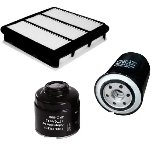 KIT FILTRO MITSUBISHI L200 TRITON 3.2 165CV TDI TURBO DIESEL 2007 A 2008 JP000638 JP000854 JP001652