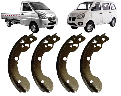 SAPATA FREIO TRASEIRA ( LONA ) SHINERAY A7 A9 T20 T22 APOS 2012 JP001084