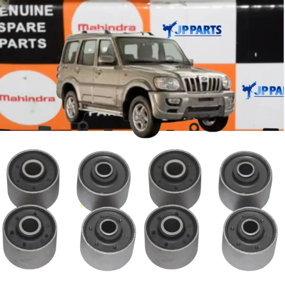 BUCHA BARRA TORCAO LATERAL JOGO COM 08 PECAS MAHINDRA SCORPION SUV 2.2 SUV 2.6 DIESEL